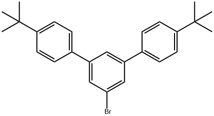 5'-BROMO-4,4''-DI-TERT-BUTYL-1,1':3',1''-TERPHENYL,351029-50-0,结构式