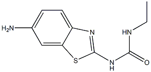 1-(6-aminobenzo[d]thiazol-2-yl)-3-ethylurea Structure