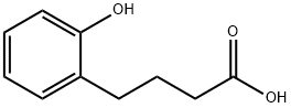 4-(2-羟基苯基)丁酸,35387-19-0,结构式