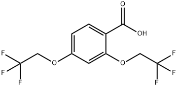 2,4-Bis-(2,2,2-trifluoro-ethoxy)-benzoic acid|氟卡尼杂质21