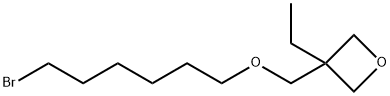 3-[[(6-bromohexyl)oxy]methyl]-3-ethylOxetane 结构式