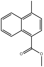 methyl 4-methyl-1-naphthoate,35615-98-6,结构式