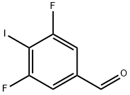 3,5-二氟-4-碘苯甲醛, 357166-64-4, 结构式