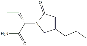 (S)-2-(2-oxo-4-propyl-2,5-dihydro-1H-pyrrol-1-yl)butanamide Structure