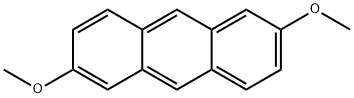 2,6-ジメトキシアントラセン 化学構造式