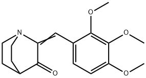 (2E)-2-(2,3,4-trimethoxybenzylidene)-1-azabicyclo[2.2.2]octan-3-one|