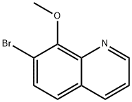 7-bromo-8-methoxyquinoline Structure