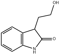 3-(2-羟乙基)二氢吲哚-2-酮 结构式