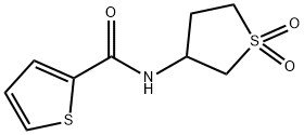 N-(1,1-dioxidotetrahydro-3-thienyl)-2-thiophenecarboxamide Structure