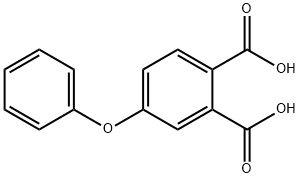 4-苯氧基-1,2-苯二甲酸, 37951-15-8, 结构式