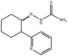 [[2-(2-pyridyl)cyclohexylidene]amino]thiourea 结构式