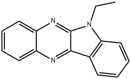 6-ethyl-6H-indolo[2,3-b]quinoxaline Struktur