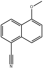 5-methoxy-1-naphthonitrile Structure