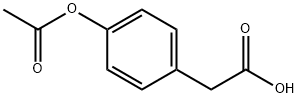 [4-(acetyloxy)phenyl]acetic acid Structure