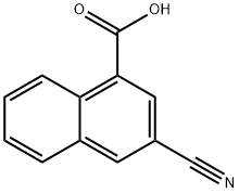 3-cyano-1-naphthoic acid|3-氰基萘-1-羧酸