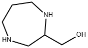 1H-1,4-Diazepine-2-methanol, hexahydro- Structure