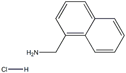 1-(Aminomethyl)naphthalene hydrochloride Struktur