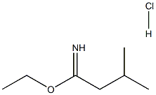 ethyl 3-methylbutanimidate hydrochloride Structure