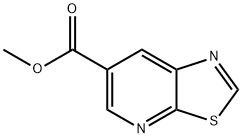 Thiazolo[5,4-b]pyridine-6-carboxylic acid methyl ester 结构式
