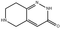 5,6,7,8-四氢吡啶并[4,3-C]哒嗪-3-醇,39716-50-2,结构式