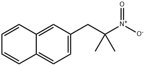 2-(2-methyl-2-nitropropyl)Naphthalene Struktur