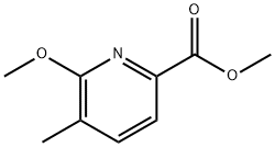methyl 6-methoxy-5-methylpicolinate Structure