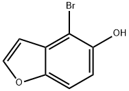 4-bromobenzofuran-5-ol Struktur