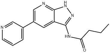 N-[5-(3-pyridinyl)-1H-pyrazolo[3,4-b]pyridin-3-yl]Butanamide|N-[5-(3-pyridinyl)-1H-pyrazolo[3,4-b]pyridin-3-yl]Butanamide