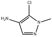 5-chloro-1-methyl-1H-pyrazol-4-amine Structure