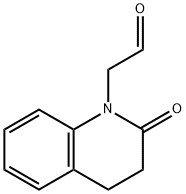 2-(2-oxo-3,4-dihydroquinolin-1(2H)-yl)acetaldehyde Struktur