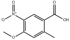 4-Methoxy-2-methyl-5-nitro-benzoic acid Structure