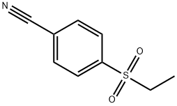 4-ethanesulfonyl-benzonitrile Struktur