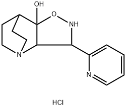 3-(pyridin-2-yl)hexahydro-2H-4,7-ethanoisoxazolo[4,5-b]pyridin-7a-ol hydrochloride Structure