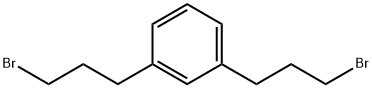 1,3-bis(3,bromopropyl)benzene, 41009-86-3, 结构式