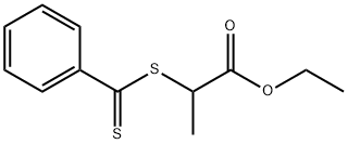 Ethyl 2-(phenylcarbonothioylthio)propanoate Structure