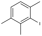 2-Iodo-1,3,4-trimethylbenzene, 41381-32-2, 结构式