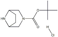 3,8-Diazabicyclo[3.2.1]octane-3-carboxylic acid, 1,1-dimethylethyl ester, hydrochloride|