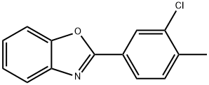 2-(3-氯-4-甲基苯基)苯并[D]噁唑,42196-67-8,结构式