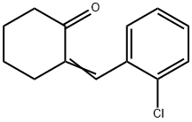 2-(2-CHLOROBENZYLIDENE)CYCLOHEXANONE Struktur