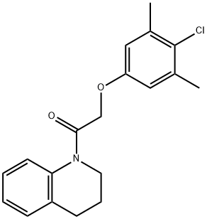 424803-87-2 1-[(4-chloro-3,5-dimethylphenoxy)acetyl]-1,2,3,4-tetrahydroquinoline