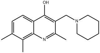 433942-12-2 2,7,8-trimethyl-3-(piperidin-1-ylmethyl)quinolin-4-ol