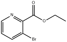 3-溴吡啶-2-甲酸乙酯 结构式