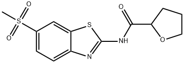 N-[6-(methylsulfonyl)-1,3-benzothiazol-2-yl]tetrahydrofuran-2-carboxamide|