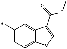 methyl 5-bromobenzofuran-3-carboxylate Structure