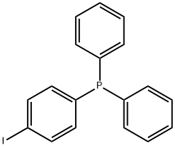 (4-iodophenyl)diphenyl-Phosphine 化学構造式