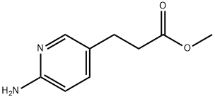 6-amino-3-Pyridinepropanoic acid methyl ester, 446263-95-2, 结构式