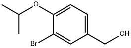 3-溴-4-(丙-2-基氧基)苯基]甲醇,454186-08-4,结构式