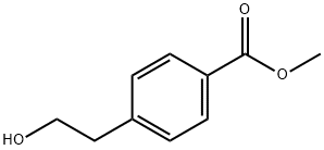 4-(2-ヒドロキシエチル)安息香酸メチル 化学構造式