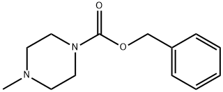 4-methyl-piperazine-1-carboxylic acid benzyl ester Structure