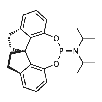 (11AS)-10,11,12,13-四氢-N,N-双(1-甲基乙基)二茚并[7,1-DE:1',7'-FG][1,3,2]二氧磷杂环辛烷-5-胺,477559-83-4,结构式